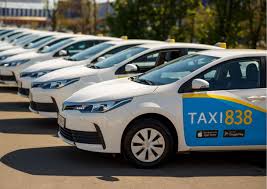 Автомобілі у брендуванні Taxi 838
